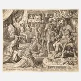 Phillip Galle, Mythologische Szene, Kupferstich