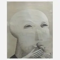 "Mutter und Kind" by Horst Antes, Farblithographie auf Velin, offered Mar 2026