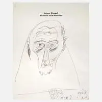 Franz Ringel, Portraitzeichnung, 2003