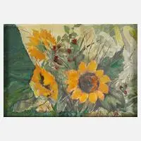 Manfred Leibl, Sommerblumen, 2020, Mischtechnik