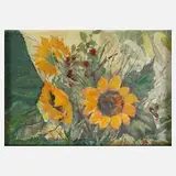 Manfred Leibl, Sommerblumen, 2020, Mischtechnik