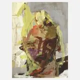 Carl-Heinz Westenburger, Portrait, Mischtechnik