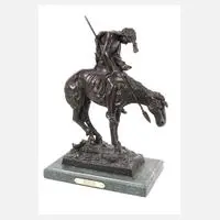 James Earle Fraser, "End of the Trail", Bronze