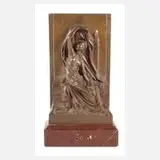 Henri Chapu, Relief Allegorie der Weisheit, Bronze