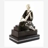 Paul Phillippe, Chryselephantin Violinistin, Bronze