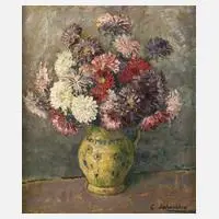 Stillleben mit Blumen by Georg Judersleben, Öl auf Leinwand, offered Aug 2026