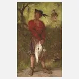 Theodor Poeckh, "Der Gänsedieb", Federhut