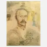 Ricardo de Silva, Portrait, Öl auf Leinwand