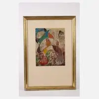 Wilhelm Imkamp, abstrakte Komposition Paris 1929, Öl auf Karton