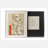 Horst Antes, Paar Graphiken, Radierung