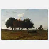 Albert Lang, "Auf der Höhe", 1873, Öl auf Leinwand