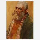Jean Colin, Herrenportrait, Öl auf Leinwand