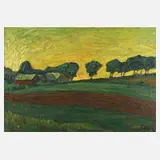 Fredo Bley, Landschaft in Obermylau