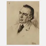 Tavík František Šimon, Herrenportrait, Radierung