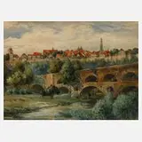 Kamprad, Rothenburg ob der Tauber, Aquarell
