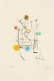Joan Miró, Aus: Miranda, 1979, Farbaquatintaradierung auf Arches FRANCE (Wasserzeichen)