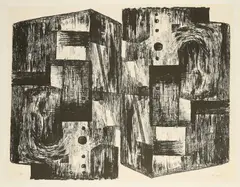 Henry Moore, Square Forms, 1963/68, Lithografie auf BFK RIVES (Wasserzeichen)