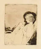 Emil Nolde, Junge Frau