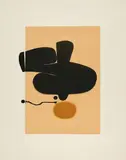Victor Pasmore, Two Images #43, 1975, Farbradierung auf C.M.FABRIANO (Wasserzeichen)
