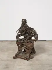 Edith Peres-Lethmate, Der Prophet, 1975, Eisen, geschweißt
