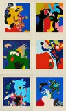 Otmar Alt, Konvolut von 7 Druckgrafiken, Jeweils: Farbserigrafie auf Velin