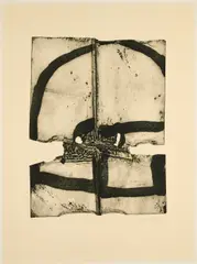 Ohne Titel by Emil Schumacher, Um 1973, Radierung auf Bütten, sold Oct 2025