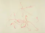 Joseph Beuys, Aus: Hommage à Picasso, 1973, Farblithografie auf Bütten
