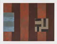 Sean Scully, Room, 1988, Farbaquatinta auf Somerset Textured White