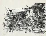 Paysage by Maria Helena Vieira da Silva, 1959, Farbserigrafie auf Bütten, sold Jun 2025