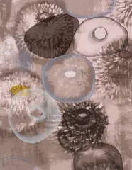 Ross Bleckner, Happiness for Instance, I, 1997, Farbserigrafie auf Karton