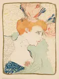Mademoiselle Marcelle Lender, en Buste by Henri de Toulouse-Lautrec, 1895, Lithografie auf Papier, sold May 2025