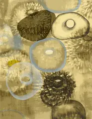 Ross Bleckner, Happiness for Instance, III, 1997, Farbserigrafie auf Karton