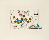 Joseph Beuys, Zeichen und Mythen, 1980, Farboffset auf Velin