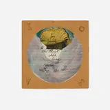 George Herms, Joy Jewels, 1962, collage on cardboard