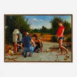 Jon Swihart, Untitled (Crucifixion), 1982, oil on panel