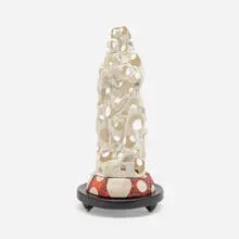 Tetsuji Aono, Irreverent Virgin of Guadalupe, 1997, ceramic, mixed media