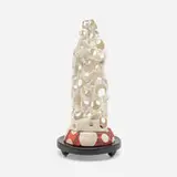 Tetsuji Aono, Irreverent Virgin of Guadalupe, 1997, ceramic, mixed media