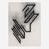 Nigel Hall, Untitled, 1981, charcoal on paper