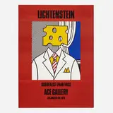 Roy Lichtenstein, Surrealist Paintings Poster, 1978, offset lithograph in colors