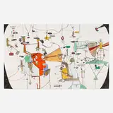 Jason McLean, Untitled, 2004, ink and watercolor on paper