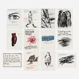 Raymond Pettibon, Twelve Works by Raymond Pettibon