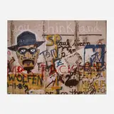 Leland D. Rice, Wolfen (Berlin Wall Series), 1986-87, cibachrome print