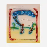 Larry Rivers, Acetate Camel, 1978, color pochoir with airbrush and hand additions on acetate and paper