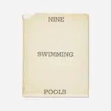 Ed Ruscha, Nine Swimming Pools and a Broken Glass, print (other)