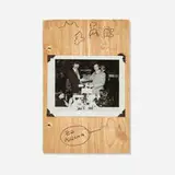 Ed Ruscha and Billy Al Bengston, Business Cards, photograph