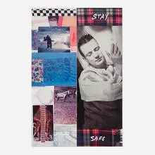 Stay Safe by Ed Ruscha and Robert Rauschenberg, 1978, offset lithograph in colors, sold May 2022