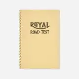 Mason Williams and Patrick Blackwell Ed Ruscha, Royal Road Test, 1967, offset lithograph on 80 lb. white Prentice Gloss with spiral binding