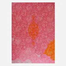 Carole Silverstein, densities and distances, 2002, acrylic ink on mylar