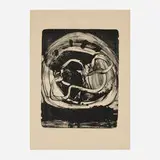 Peter Voulkos, White Day at Four Dot, 1961, lithograph