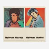 Andy Warhol, Muhammad Ali; Willie Shoemaker (two posters), 1981, offset lithograph in colors